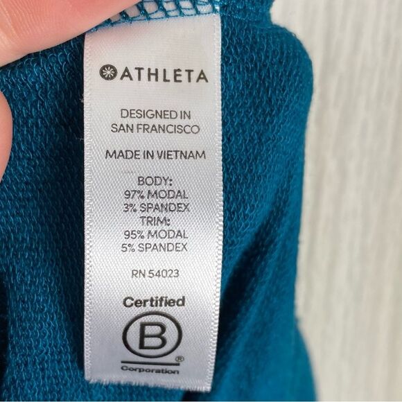 Athleta | Pranayama Wrap Cardigan In Nirvana Teal Size Small Tall - Picture 11 of 13